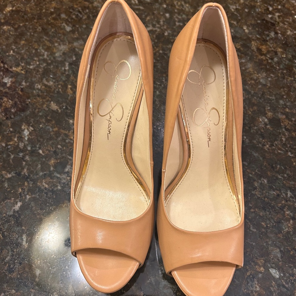 Jessica Simpson Cork Wedges